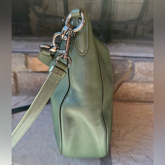 Coach Elle Hobo Bag in Olive Green - Picture 4 of 15